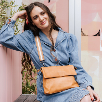 clementine Handba Stylish and Sustainable Vegan Leather handbag for Women | Perfect for Work, Travel and Everyday Use