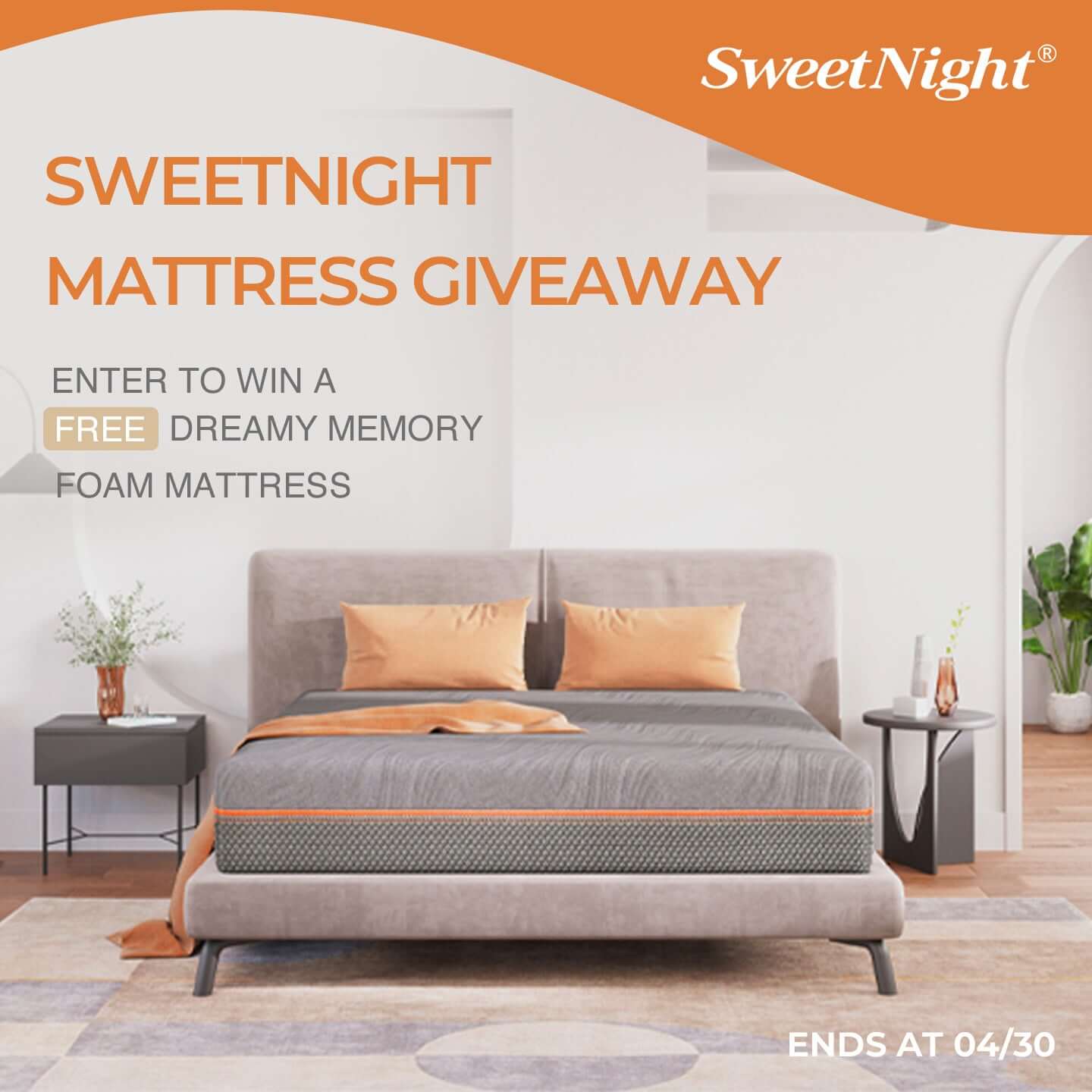 Sweet Night - Win a FREE Foam Mattress!