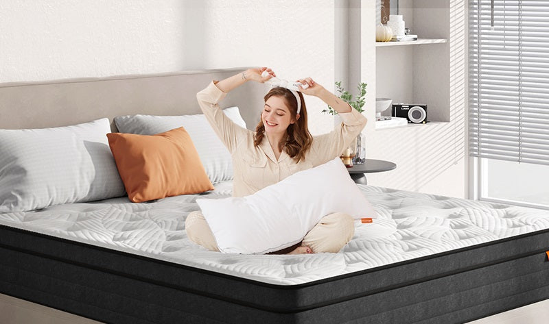 pillow top memory foam mattress-sweetnight