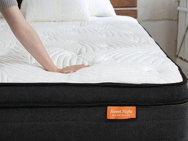 pillow top memory foam & inner spring hybrid mattress-sweetnight