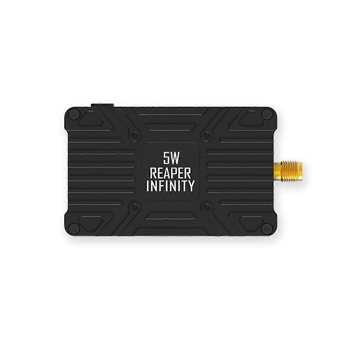 4.9G-6G 5W VTX 80CH FPV VTX Transmitter Build-in Mic and Fan 9-36V for RC Airplane FPV Long Range F