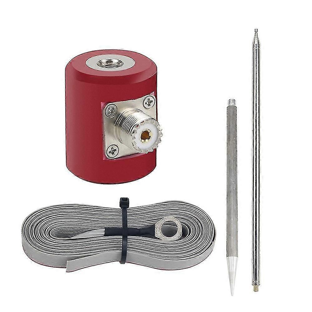5m/16.4ft Qrp Antenna 14m-30mhz 300w Hf Antenna Stainless Steel 1/4 Wavelength For Usdx Radio