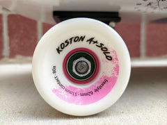 White cruiser board wheels