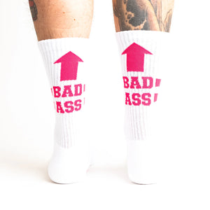 Bad Ass | Unisex Ribbed Crew - The Sock Monster
