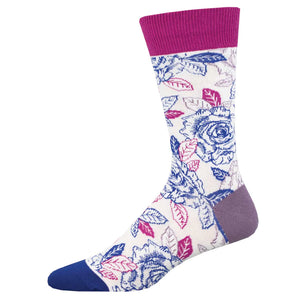 Bi Roses | Men's Crew - The Sock Monster