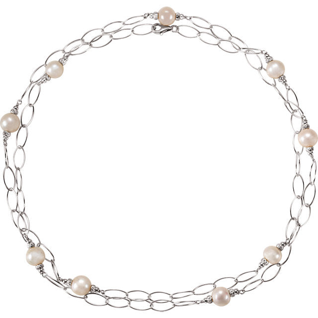 Necklace > 38" > Pearl > Cultured > Freshwater - Eligius Jewelers