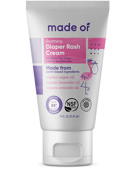 Organic Diaper Rash Cream Sample - MADE OF product image