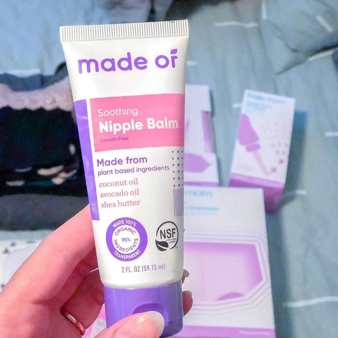 Soothing Organic Nipple Cream - MADE OF