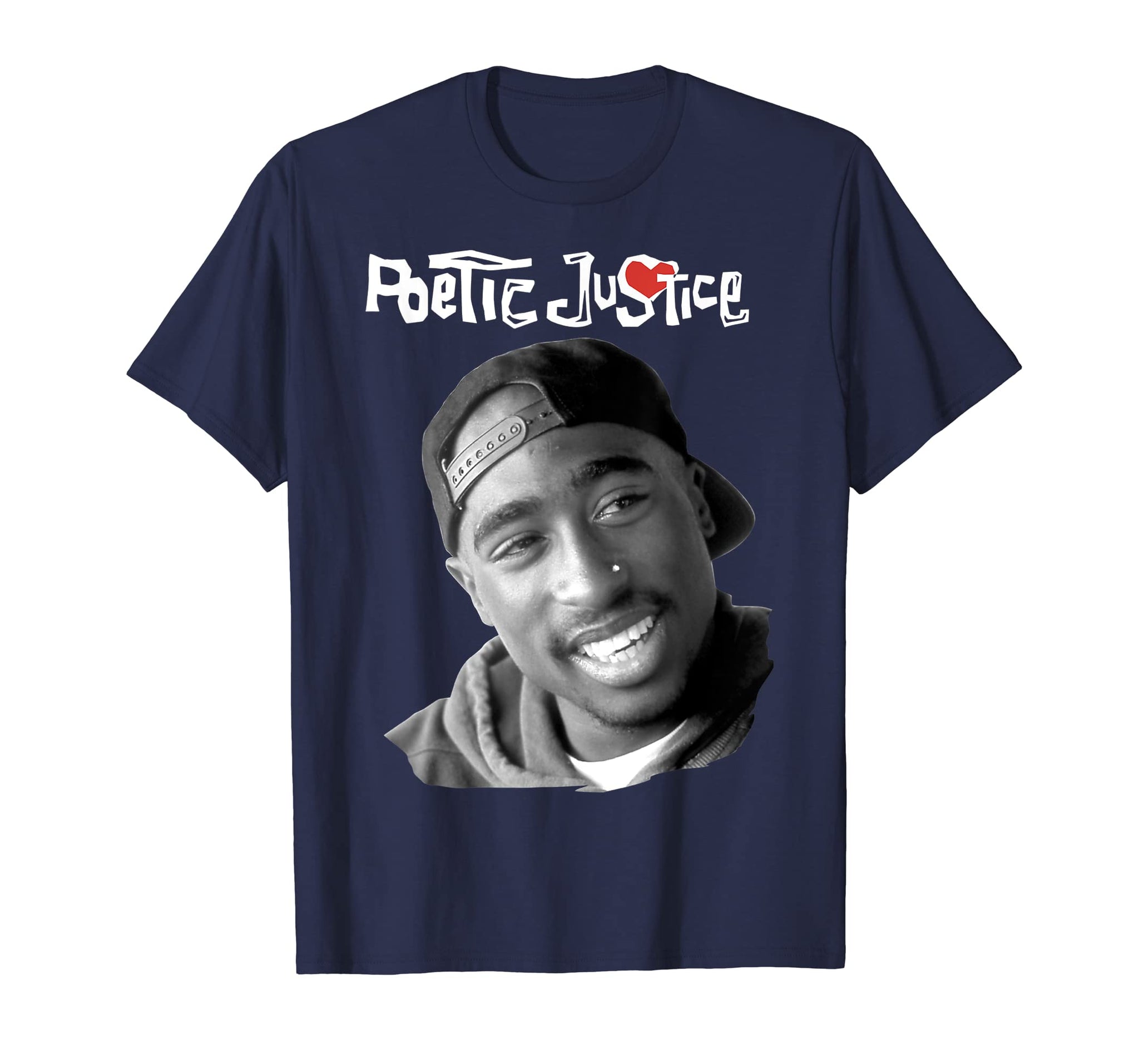 blue tupac shirt