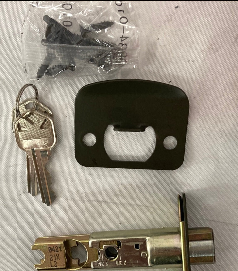 Kwikset Arlington Single Cylinder Handleset w/Lido Lever featuring  SmartKey(R) in Satin Nickel並行輸入