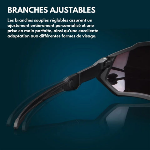 branches de lunettes ajustables