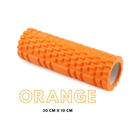 orange-rouleau-massage-foam-roller-black-roll-trigger-point-physiotherapie-recuperation-musculaire-fitness-noeuds-douleur-dos-jambes-bras-pilates