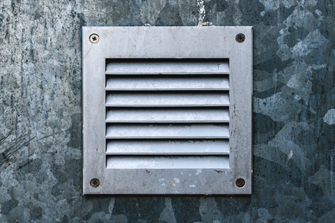 air vent on wall