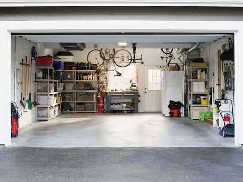 open garage door