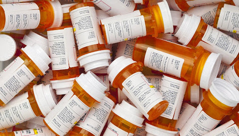 storing items in medicine prescription bottles