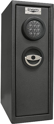 The Stealth safe made of solid steel and comes with a digital lock