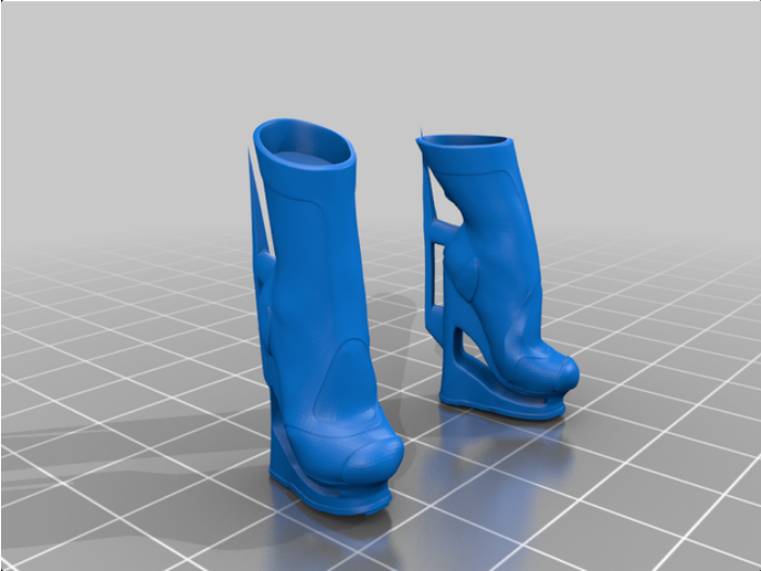 Sunnys Sci-Fi boots - futuristic women shoes - Remix by Tse_Tso ...