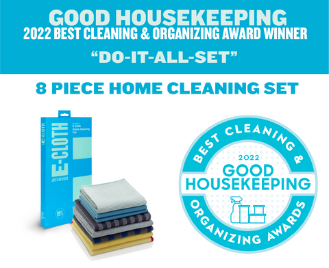 E-Cloth Home Cleaning Set - 8 Piece