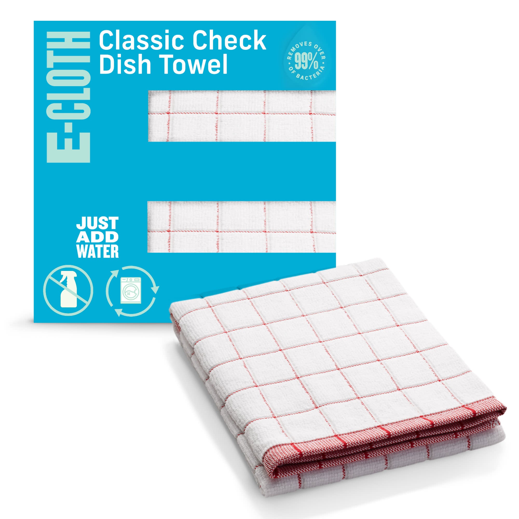 Classic Check Dish Towel - E-Cloth product image