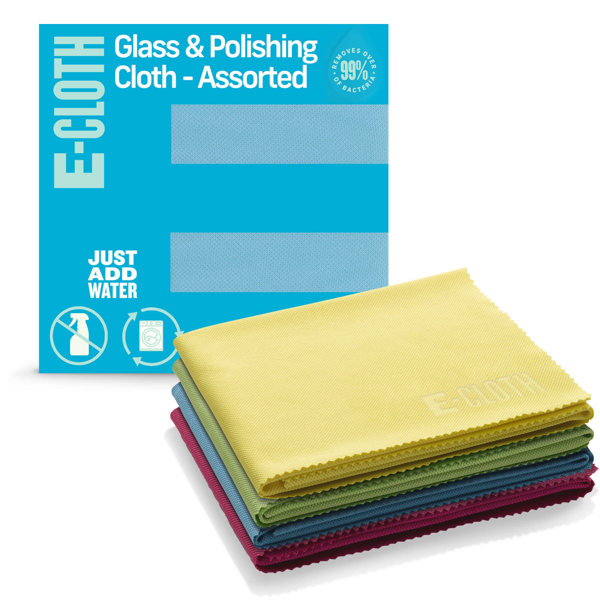 Image of Glass & Polishing Cloth Assorted Multipack