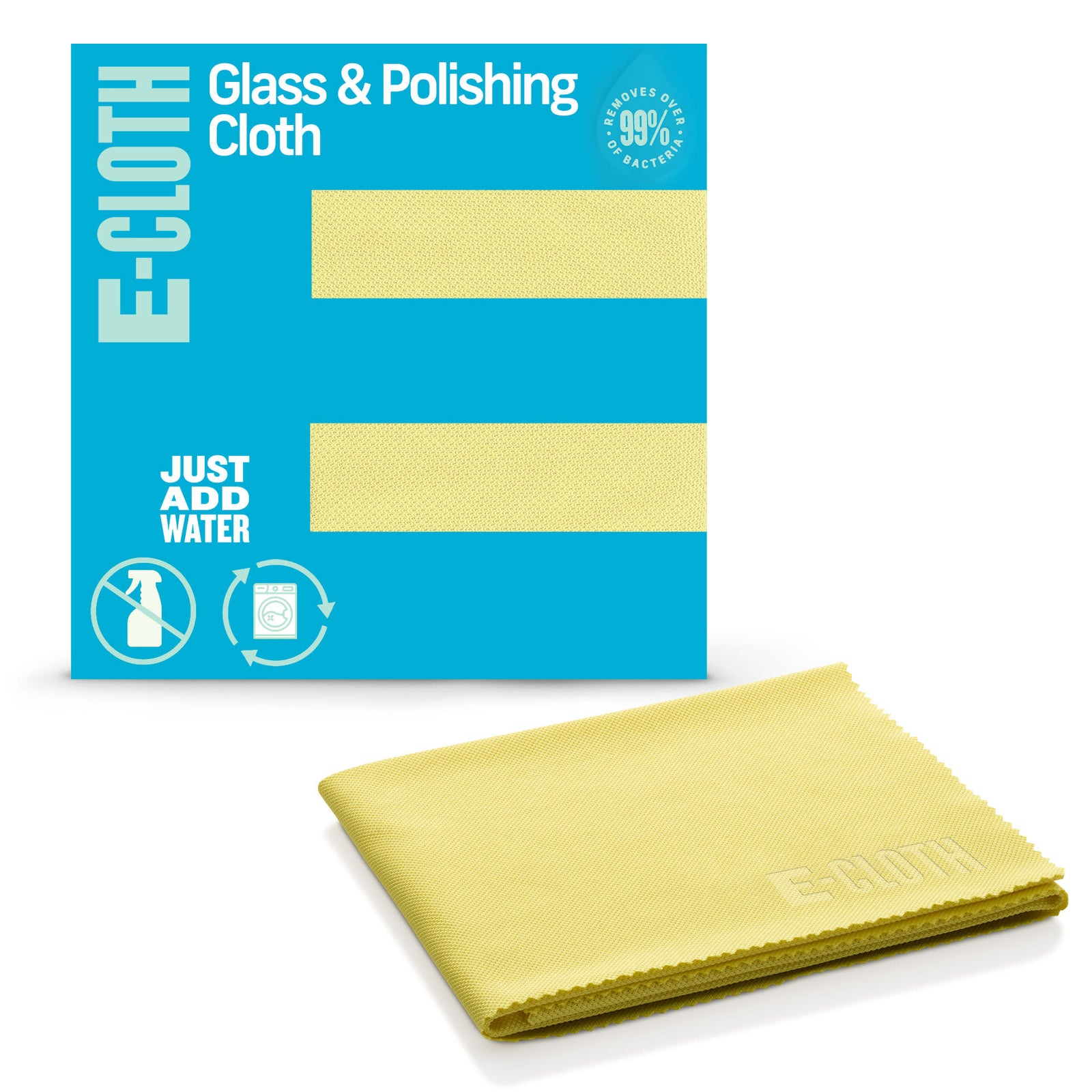 E-Cloth Microfiber Glass & Polishing Cloths - Assorted Colors - 4 Pack