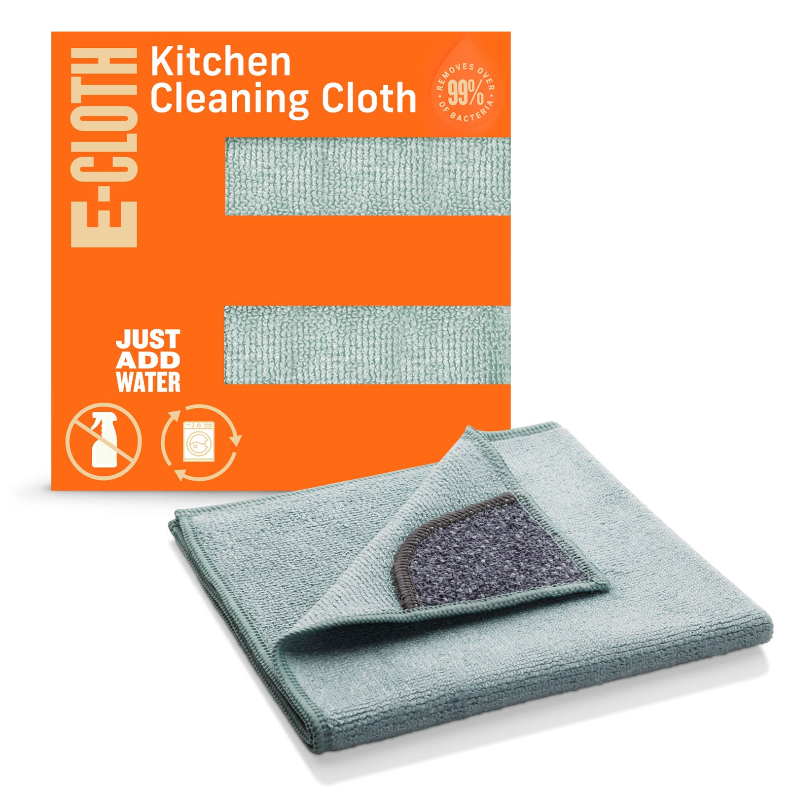 E-Cloth Blue Classic Check Dish Towel