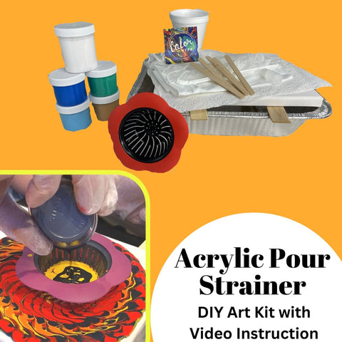 DIY Acrylic Pouring Kit with Swipe Tools – ColorHype