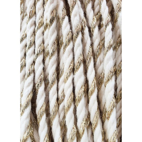 Golden Off White / MACRAMEE CORD 3PLY 3MM 100M –