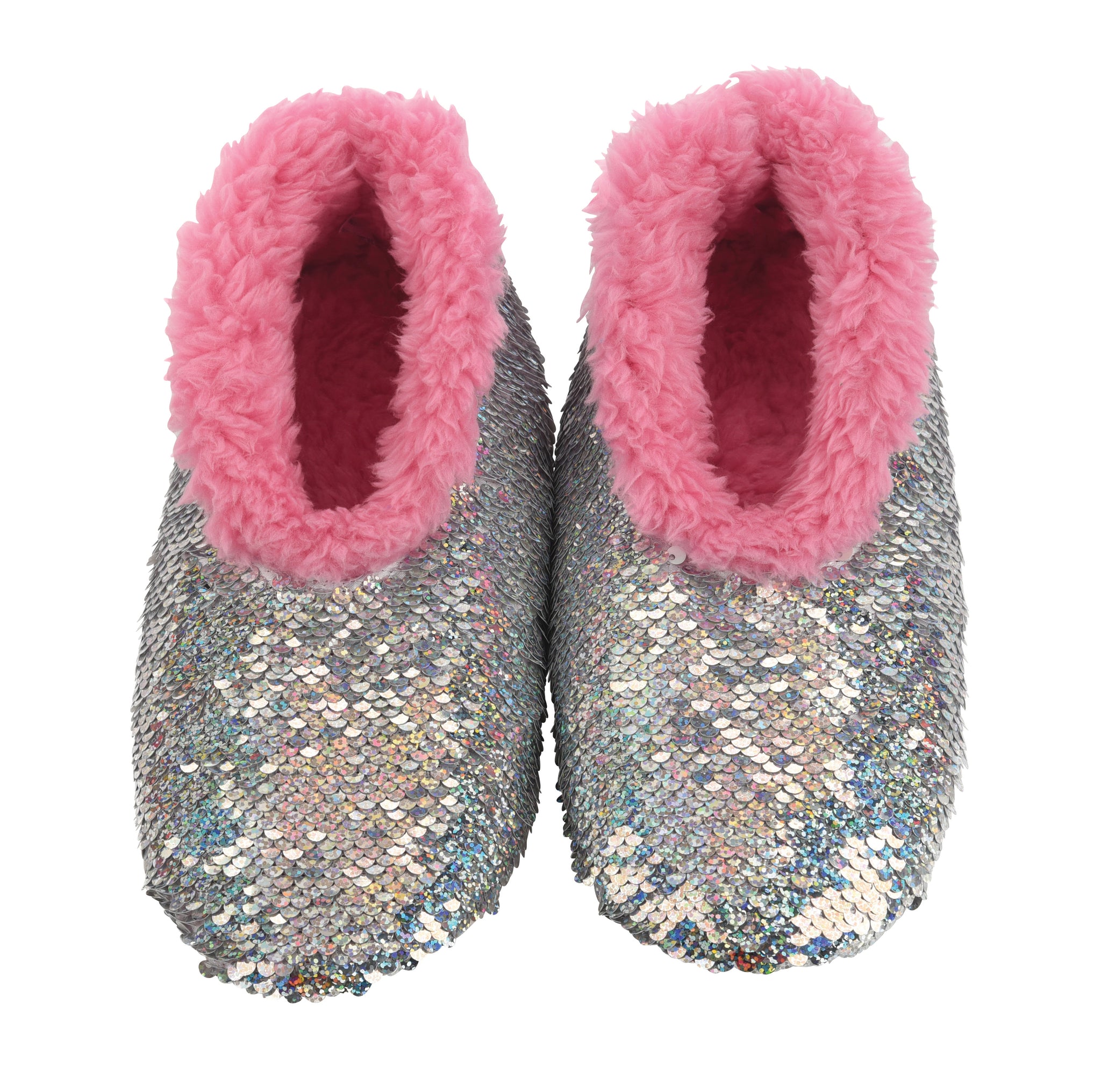 snoozies sequin slippers