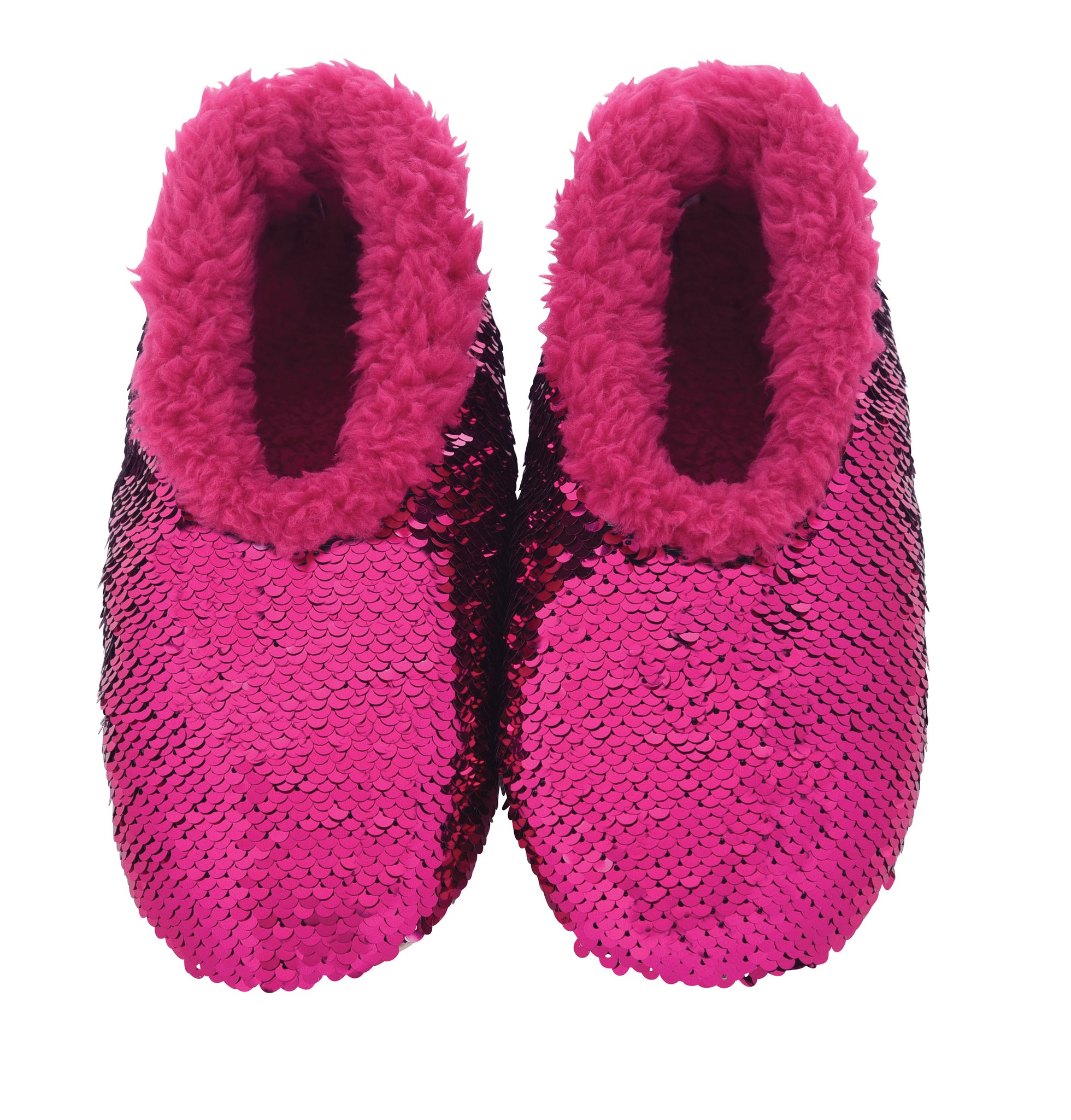 snoozies sequin slippers
