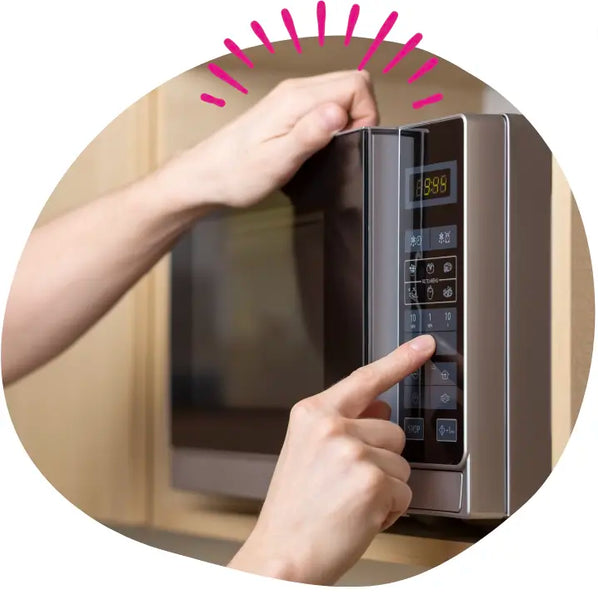 reheating cookies in microwave
