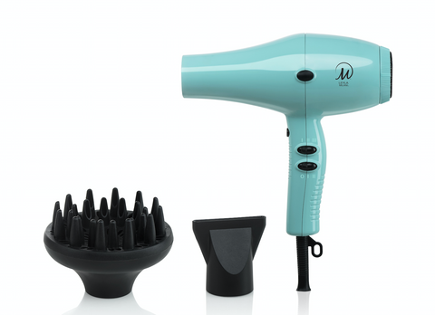 Leyla Milani BLOW ME AWAY professional hair dryer with diffuser and concentrator nozzle