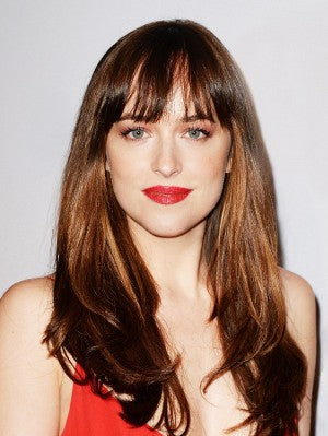 celebrity with bangs