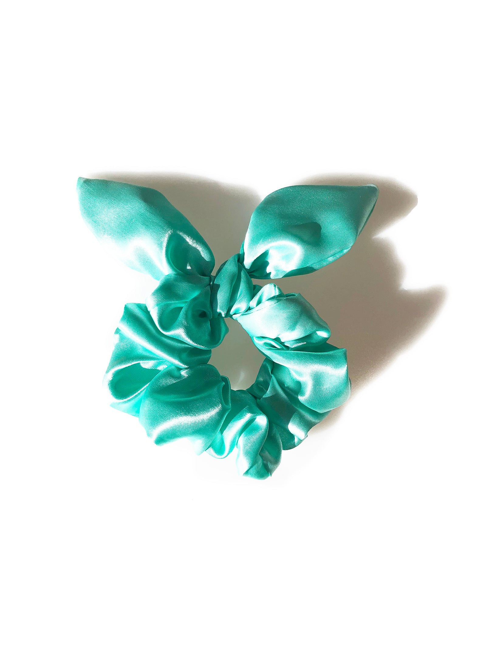 Sassy Bow Scrunchie - Signature Blue