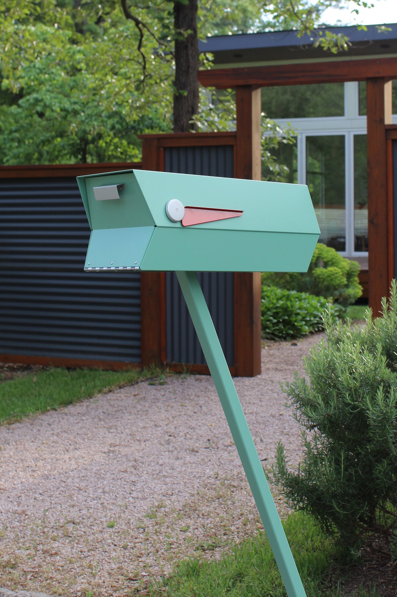 modern mailbox