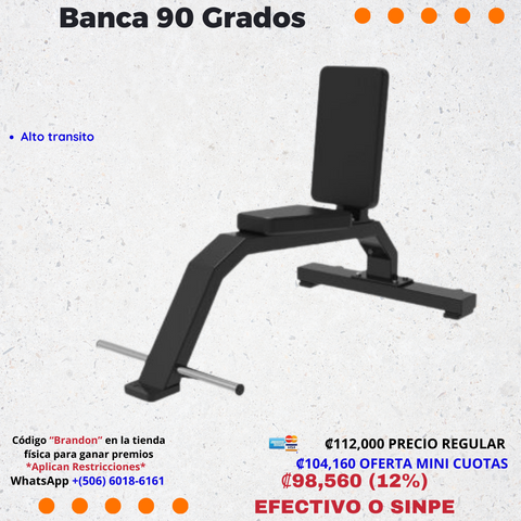 banca de 90 grados