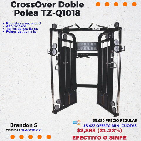 CrossOver Doble Polea TZ-Q1018