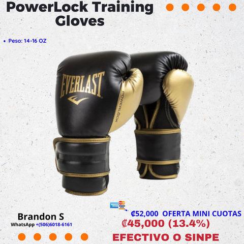PowerLock Training Gloves: Calidad y Precisión