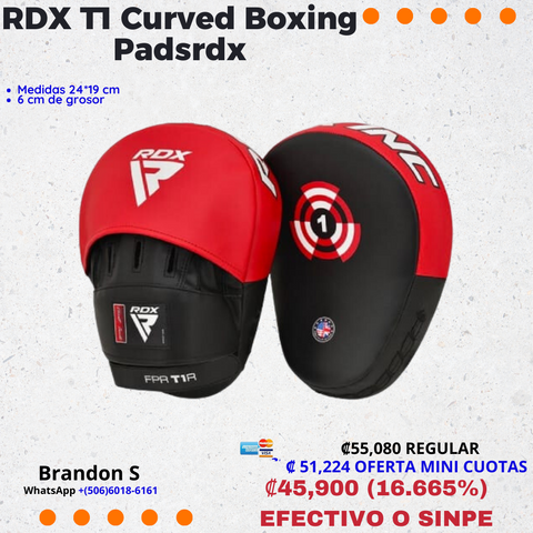 RDX T1 Curved Boxing Pads