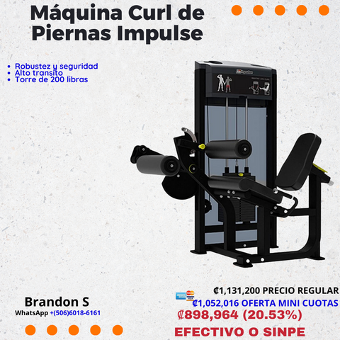 Máquina Curl de Piernas Impulse