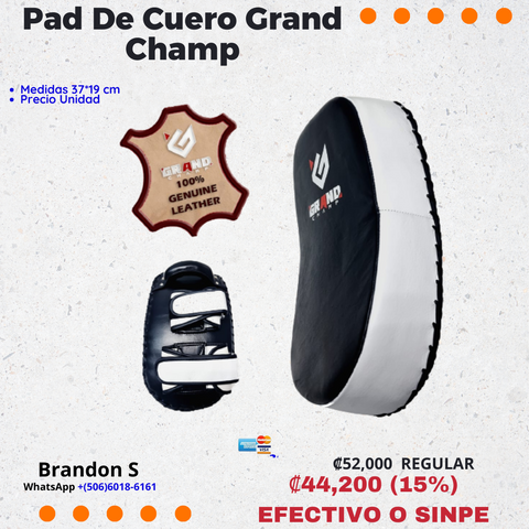 Pad De Cuero Grand Champ