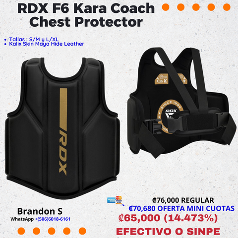 RDX F6 Kara Coach Chest Protector