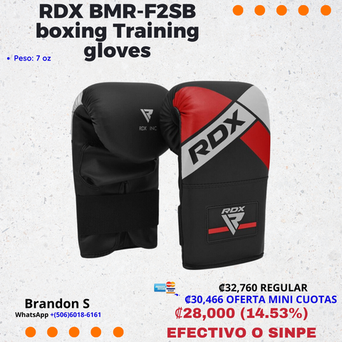 RDX BMR-F2SB Boxing Training Gloves: Máximo Rendimiento en Cada Golpe