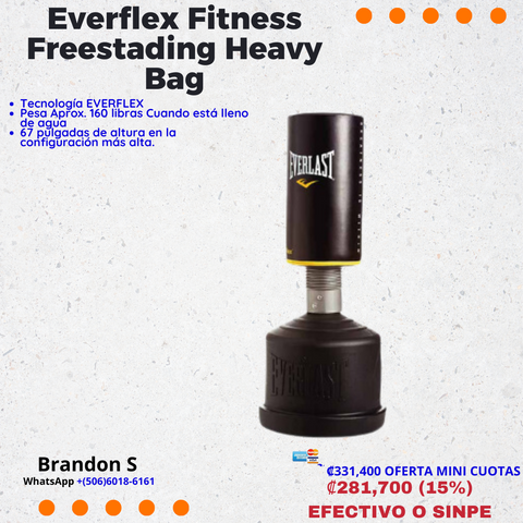 Everflex Fitness Freestanding Heavy Bag: