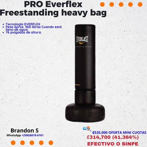 PRO Everflex Freestanding Heavy Bag: El Gigante del Fitness