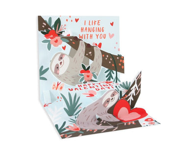 I like hanging with you POP UP Card - Lemon And Lavender Toronto