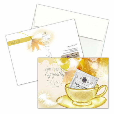 Tea Card -Warm Hugs In a Cup ☕️ - Lemon And Lavender Toronto