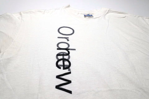 New Order Low Life 1985 Tour Shirt Size Xl White Theminorthread