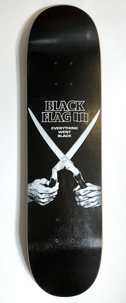 Black Flag - Everything Went Black Dead-Stock Chaser Skateboard