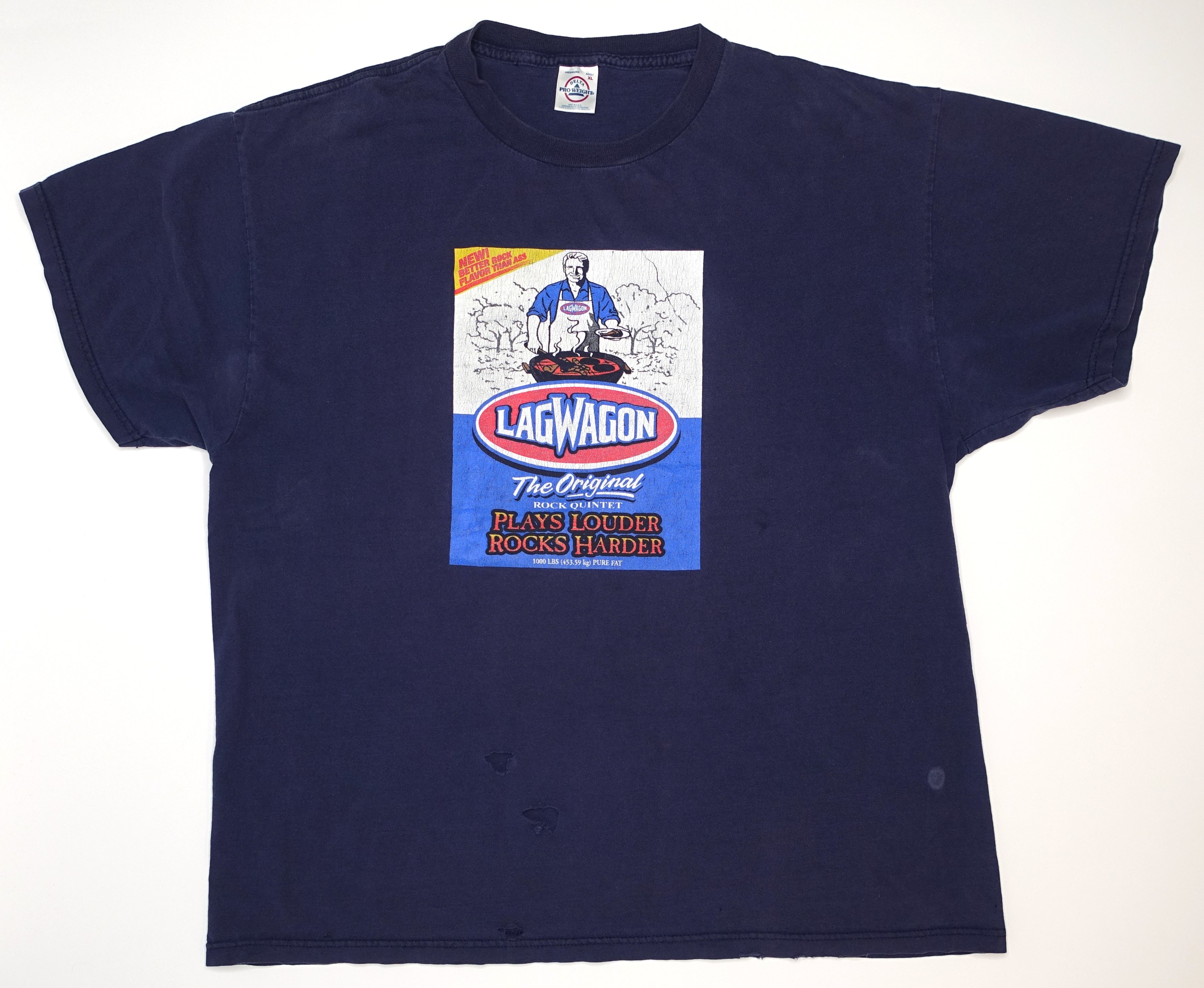 Lagwagon - Fat Wreck Chords Logo 90's Tour Shirt Size XL